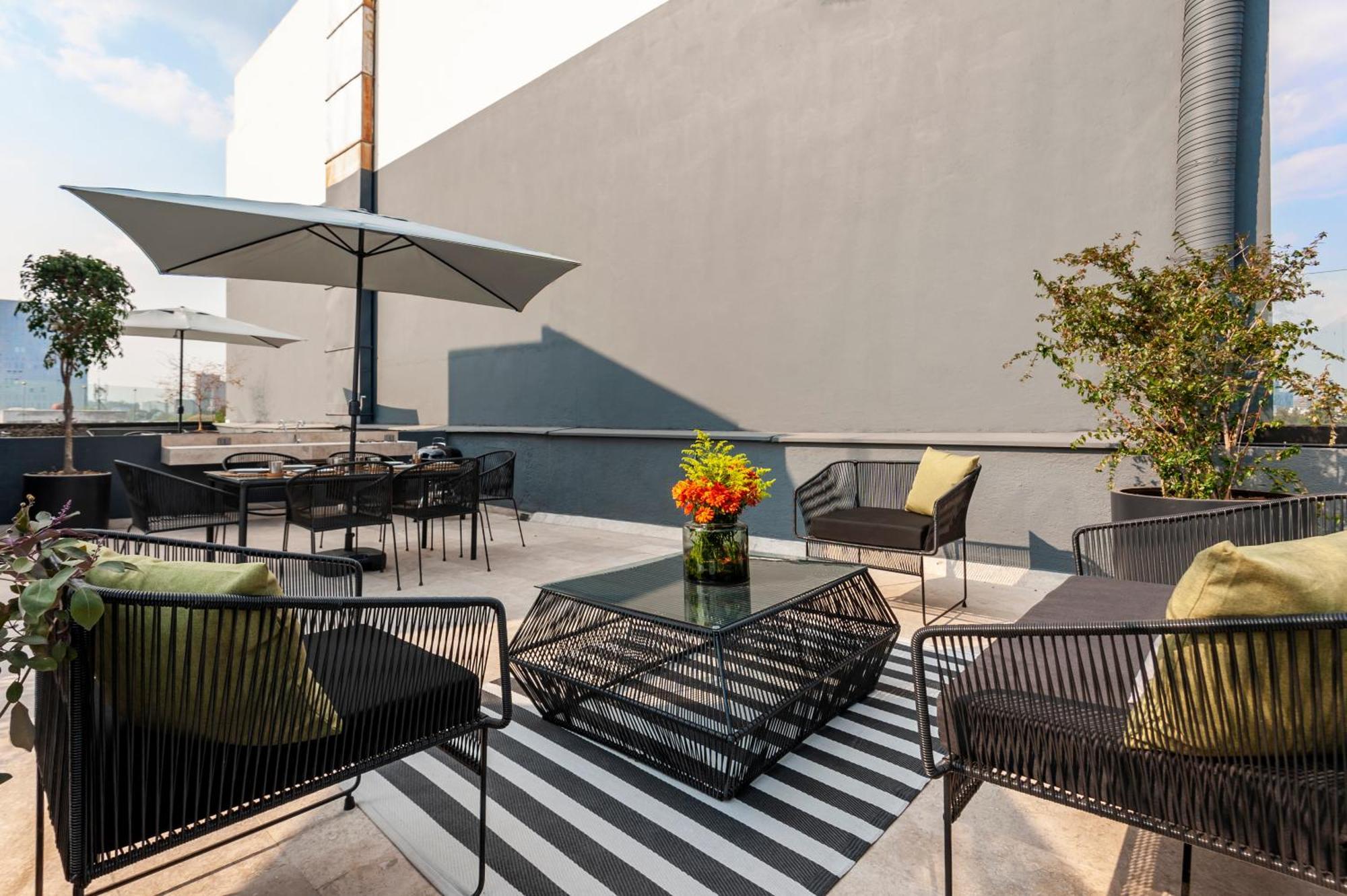 The Corner Condesa Aparthotel Mexico City Ngoại thất bức ảnh